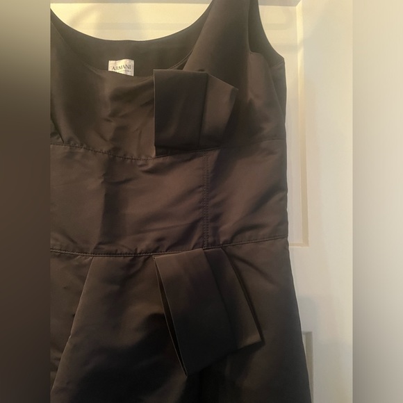 Armani Black Cocktail Dress - Picture 2 of 6